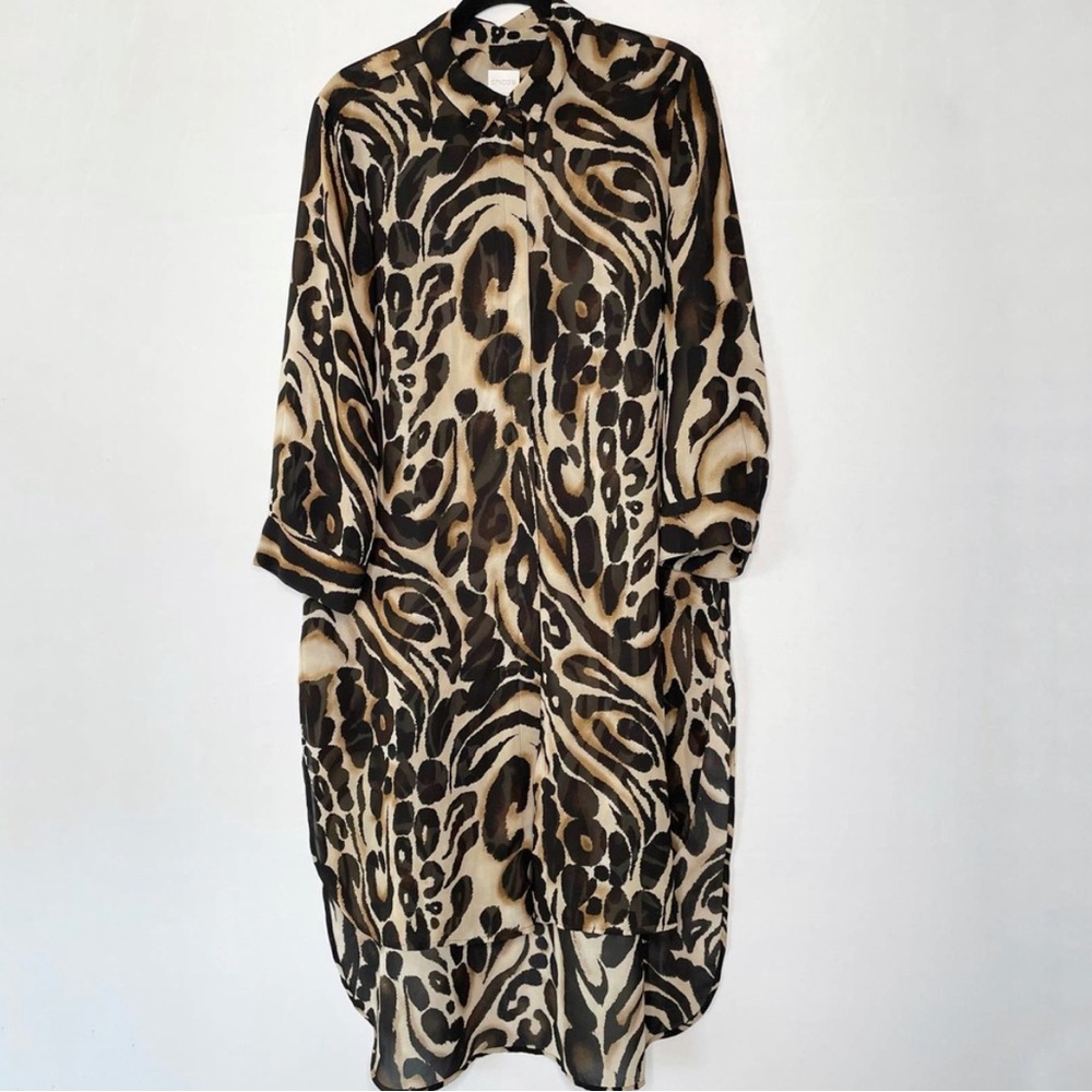 Leopard print tunic